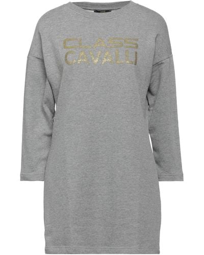 Class Roberto Cavalli Mini Dress - Gray