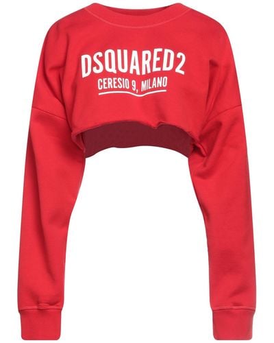 DSquared² Sweat-shirt - Rouge