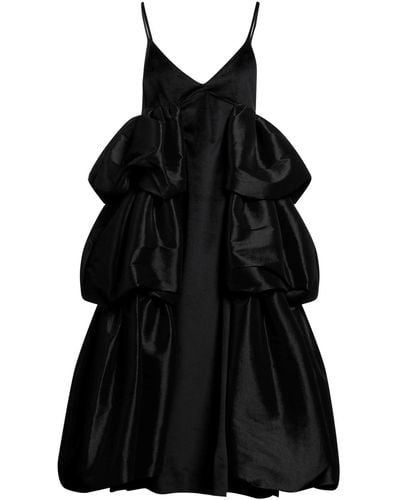 Kika Vargas Midi Dress - Black