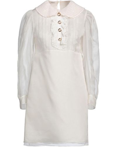 Miu Miu Mini Dress - White