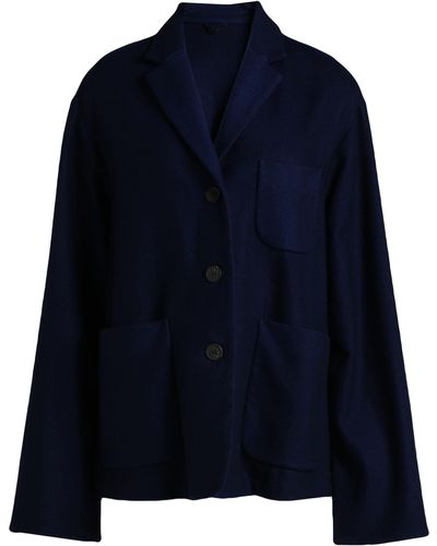 Kiltie Midnight Blazer Virgin Wool, Polyamide - Blue