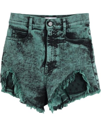 RED Valentino Short en jean - Vert