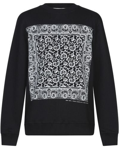 Damir Doma Printed Crewneck Sweatshirt - Black