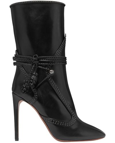 Alaïa Ankle Boots - Black