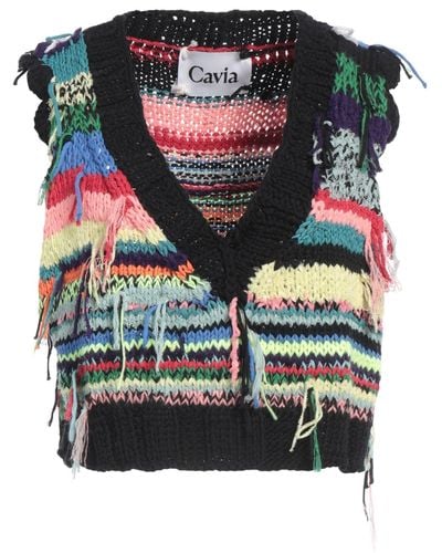CAVIA Sweater Textile Fibers - Black