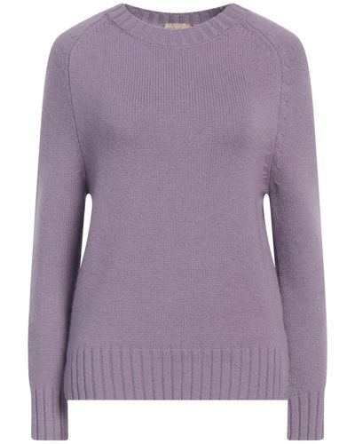 Purotatto Light Sweater Cashmere - Purple