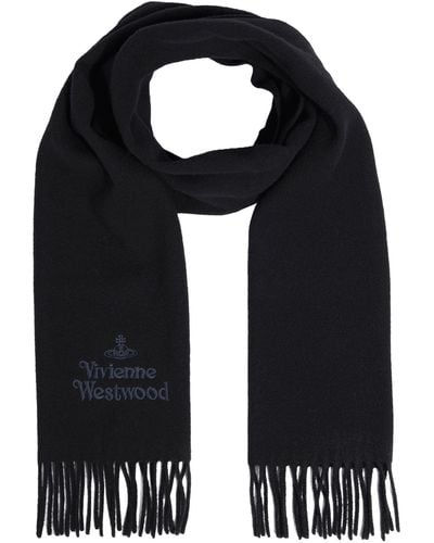 Vivienne Westwood Scarf Wool - Black