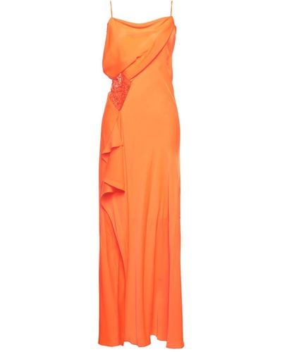 Versace Long Dress - Orange