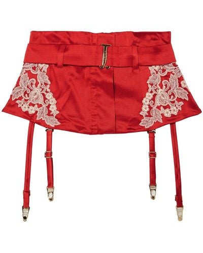 La Perla Bustiers, Corsets & Suspenders - Red