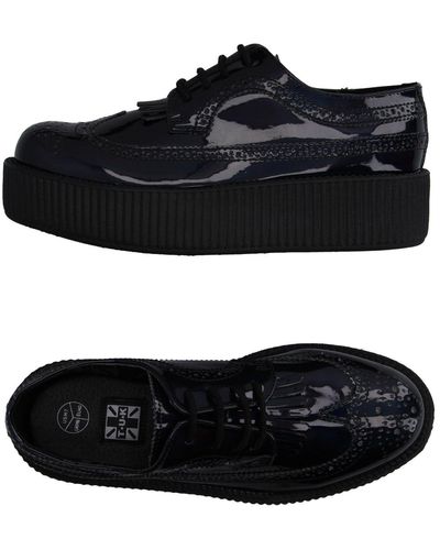 T.U.K. Lace-up Shoes - Black