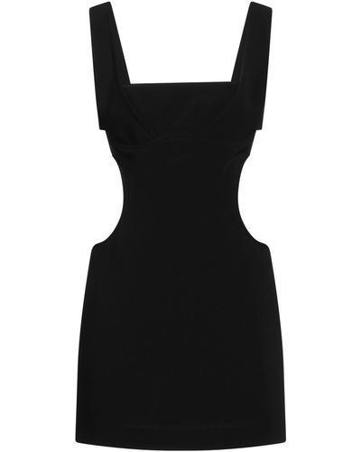 Marine Serre Mini Dress - Black