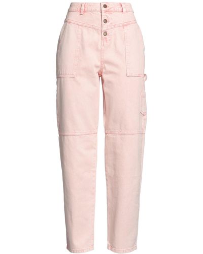 Ba&sh Denim Pants - Pink