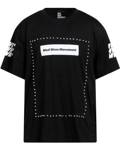 MWM - MOD WAVE MOVEMENT T-shirt - Black