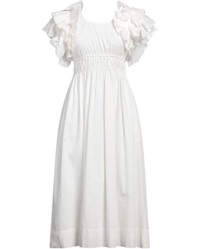 EMMA & GAIA Midi Dress - White