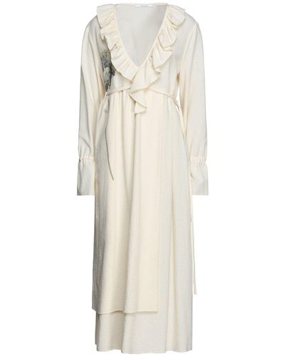 Aglini Long Dress - White