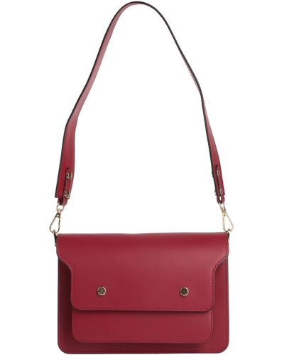 Ab Asia Bellucci Shoulder Bag - Red
