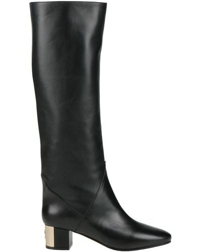 Jimmy Choo Nappa Leather Rydea 45 Boots - Black