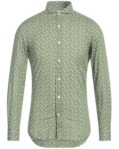 Finamore 1925 Shirt - Green