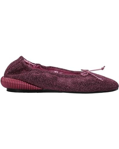 Purple Lanvin Flats and flat shoes for Women | Lyst