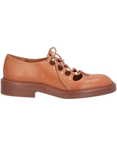 Chloé Lace-up Shoes - Brown