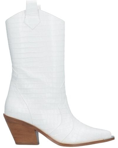 Aldo Castagna Ankle Boots - White
