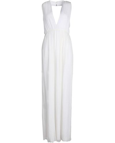 Patrizia Pepe Maxi Dress - White