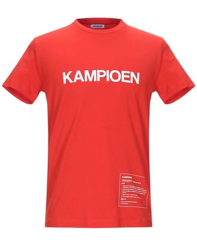 Bikkembergs Camiseta - Rojo
