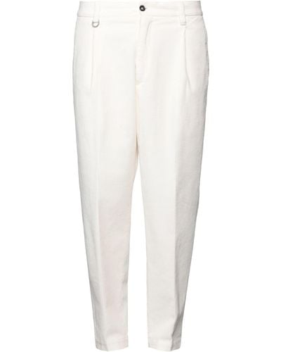 Paolo Pecora Trousers - White