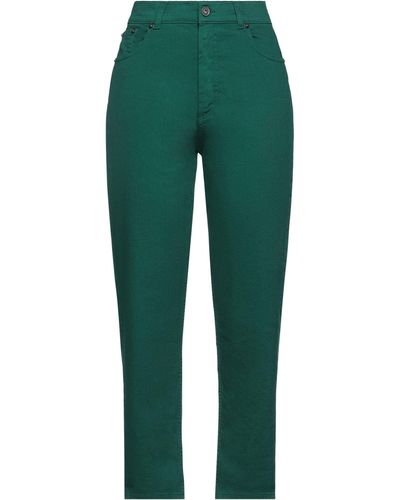 Ottod'Ame Denim Trousers - Green
