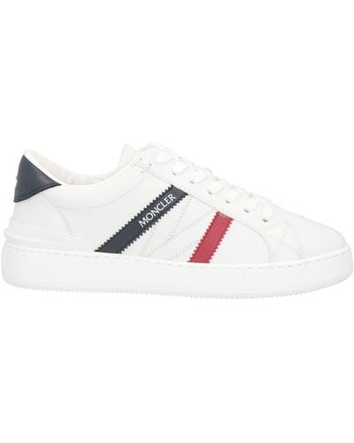 Moncler Monaco Tricolour M Sneakers - White
