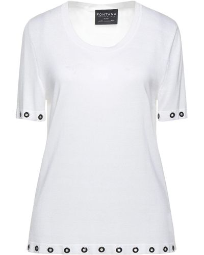 Fontana Couture Pullover - Bianco