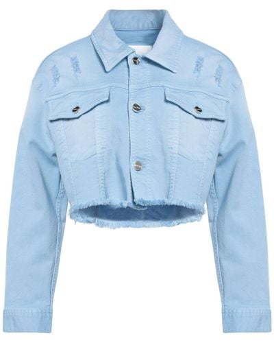 Blugirl Blumarine Denim Outerwear - Blue