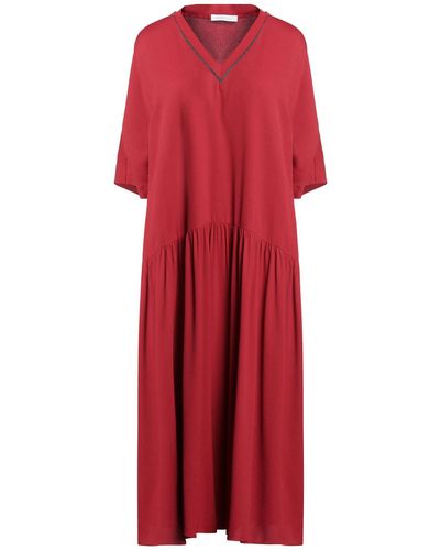 Fabiana Filippi Midi Dress - Red