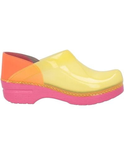 Dansko Mules & Clogs - Yellow