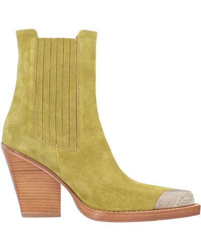 Paris Texas Ankle Boots - Green