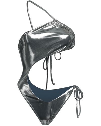ANDREADAMO One-piece Swimsuit - Metallic