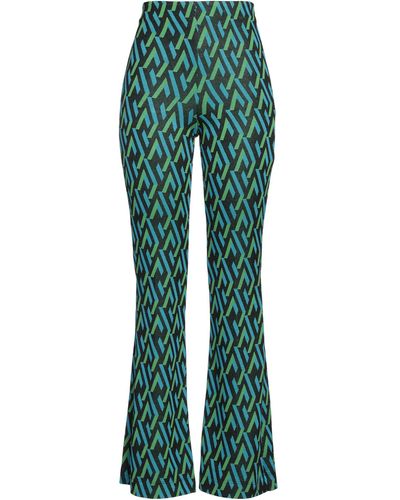 Hanita Azure Trousers Viscose, Polyester, Nylon, Elastane - Green