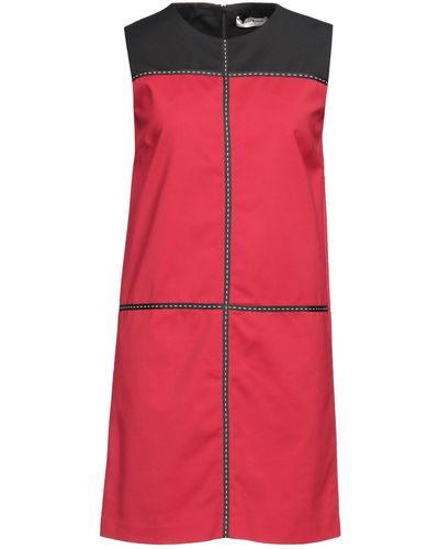 Angelo Marani Robe courte - Rouge