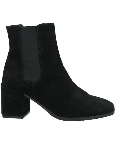 Carmens Ankle Boots Leather - Black
