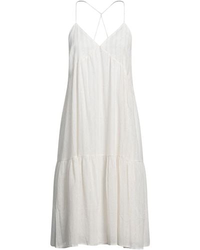 Molly Bracken Midi-Kleid - Weiß