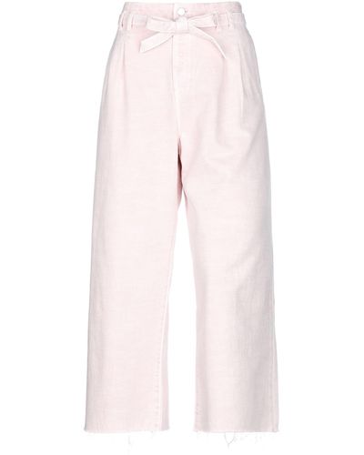 J Brand Light Pants Cotton - Pink