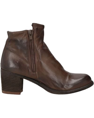 Officine Creative Ankle Boots Leather - Brown