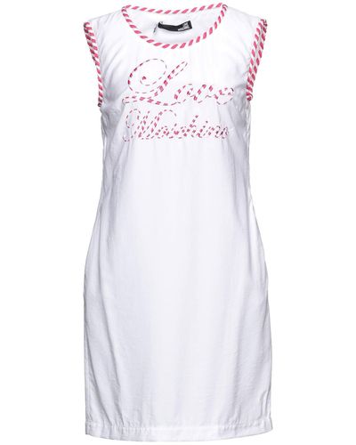 Love Moschino Short Dress - White