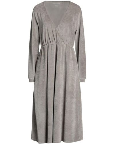 Majestic Filatures Midi Dress - Gray