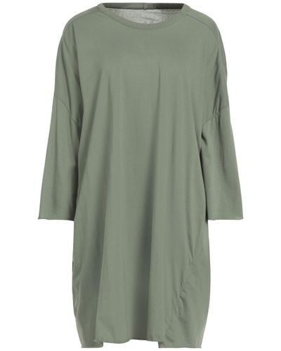 Rick Owens Sage T-Shirt Cotton - Green