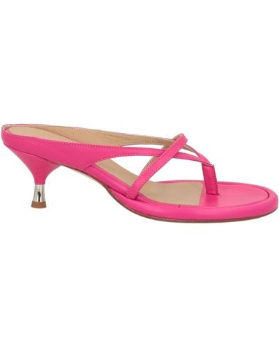 Erika Cavallini Semi Couture Thong Sandal - Pink