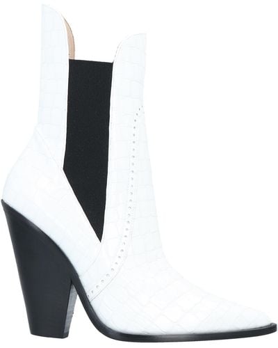 Cesare Paciotti Ankle Boots - White