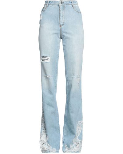 Ermanno Scervino Pantalon en jean - Bleu