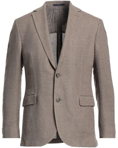 EDUARD DRESSLER Suit Jacket - Brown