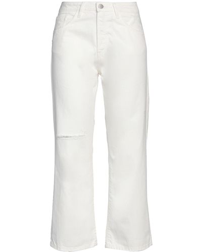ICON DENIM Denim Pants - White